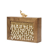 Wooden Pearl Clutch - ArtFlyck