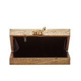 Wooden Pearl Clutch - ArtFlyck