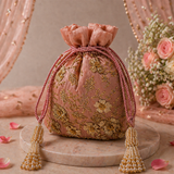 Blush Zari Potli