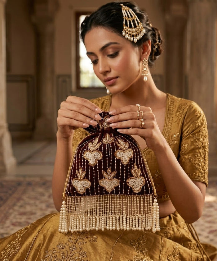Zehra Pearl potli