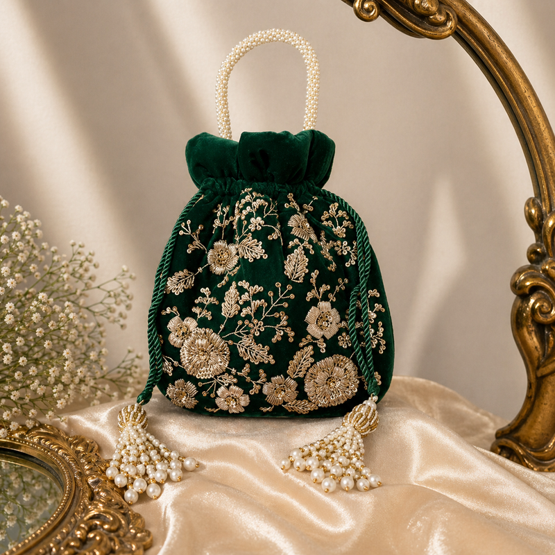 Maharani Potli | Green