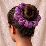 Banarasi Scrunchies | Purple