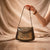 Sitara Peach Oxidized Mini Clutch
