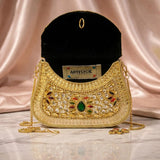 Sitara Gold Multi Mini Clutch