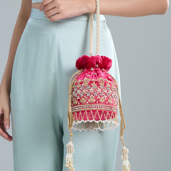 Gulab Pink Potli