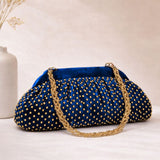 Jhankar Statement Bag | Blue