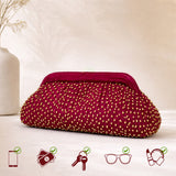 Jhankar Statement Bag | Pink