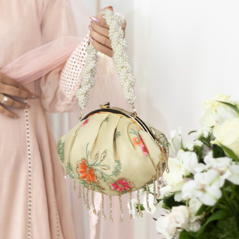Alia Organza Batua Bag