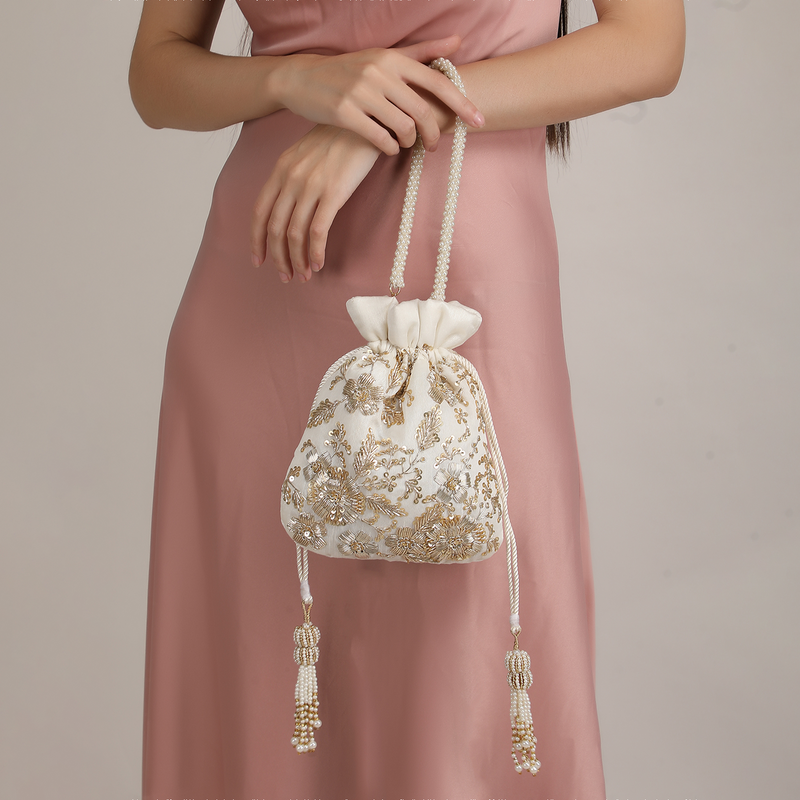 Maharani Potli | White