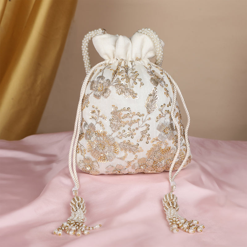 Maharani Potli | White