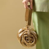 Golden Cutdana Batua Bag