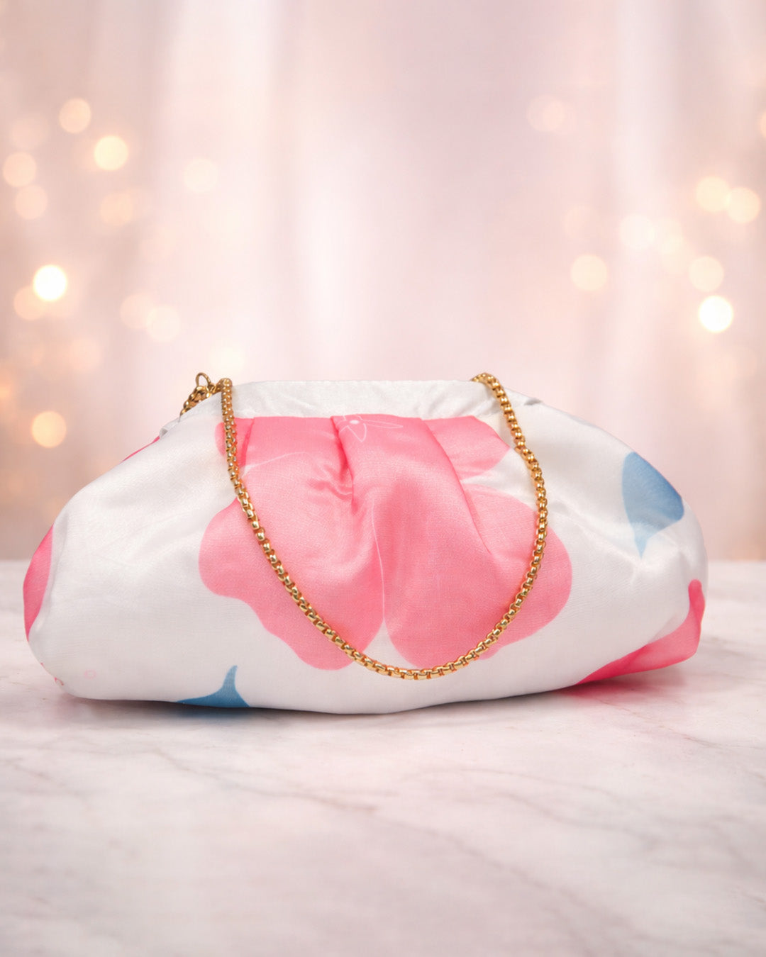 Aarzo Organza Batua| White