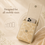 Meher Banarasi Fabric Mobile Sling