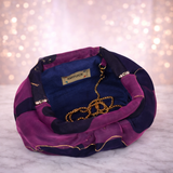 Aarzo Organza Batua| Purple