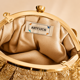 Golden Cutdana Batua Bag