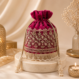 Gulab Pink Potli