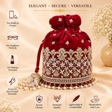 Gulab Red Potli