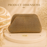 Zeenat Gold Bag