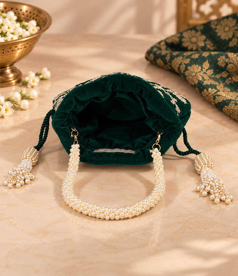 Maharani Potli | Green