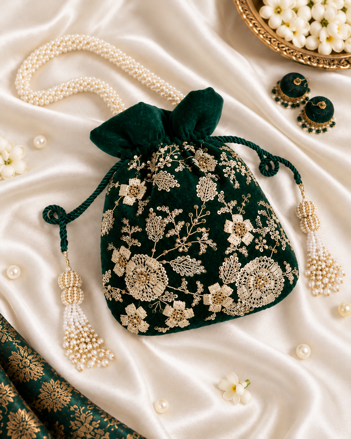 Maharani Potli | Green