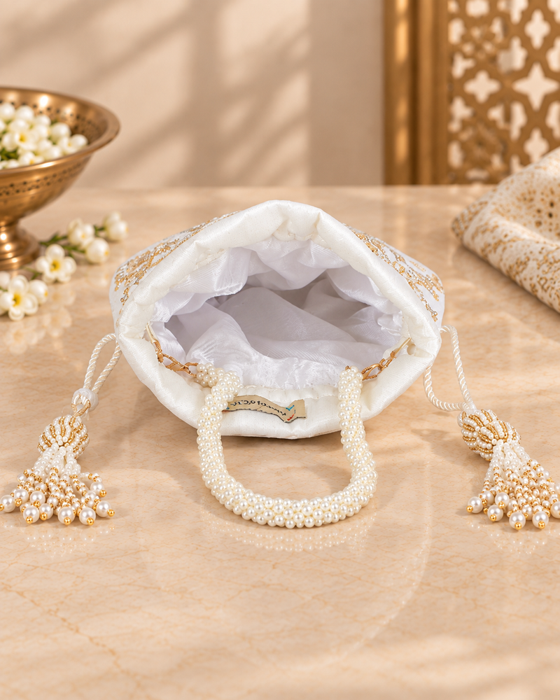 Maharani Potli | White