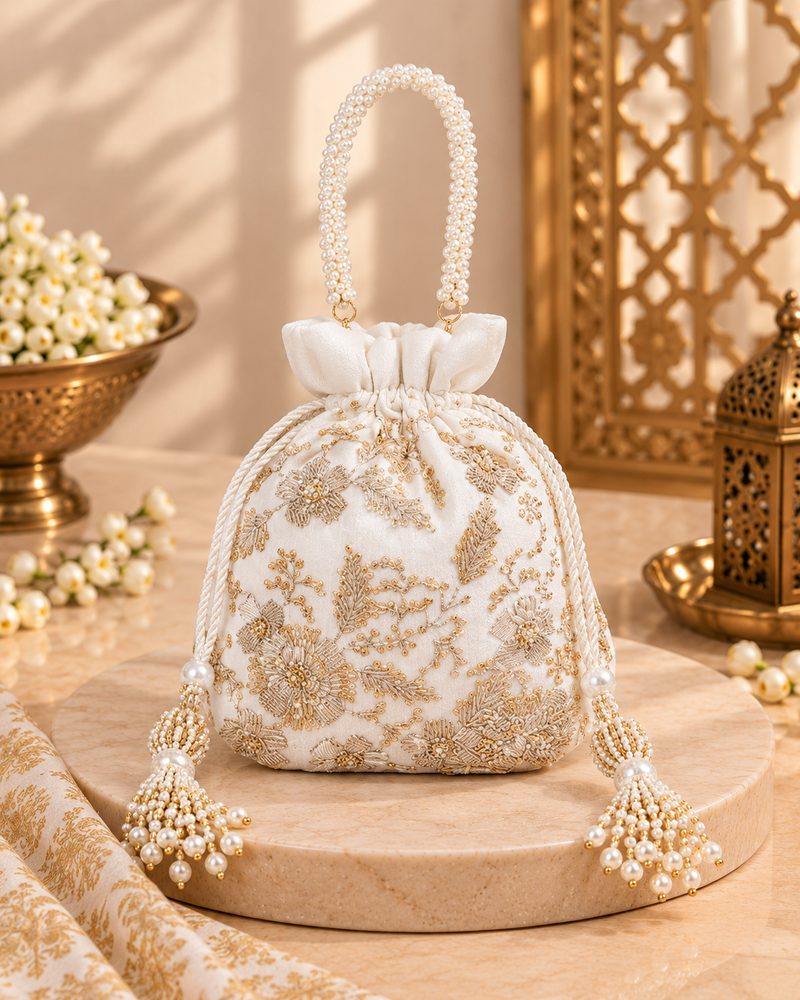 Maharani Potli | White