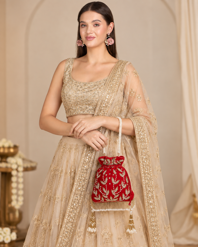 Sahibaa Embellished Potli