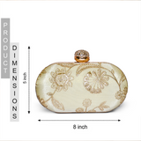 Raas Ivory Clutch