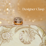 Raas Ivory Clutch