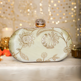 Raas Ivory Clutch