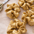 Banarasi Scrunchies | Golden