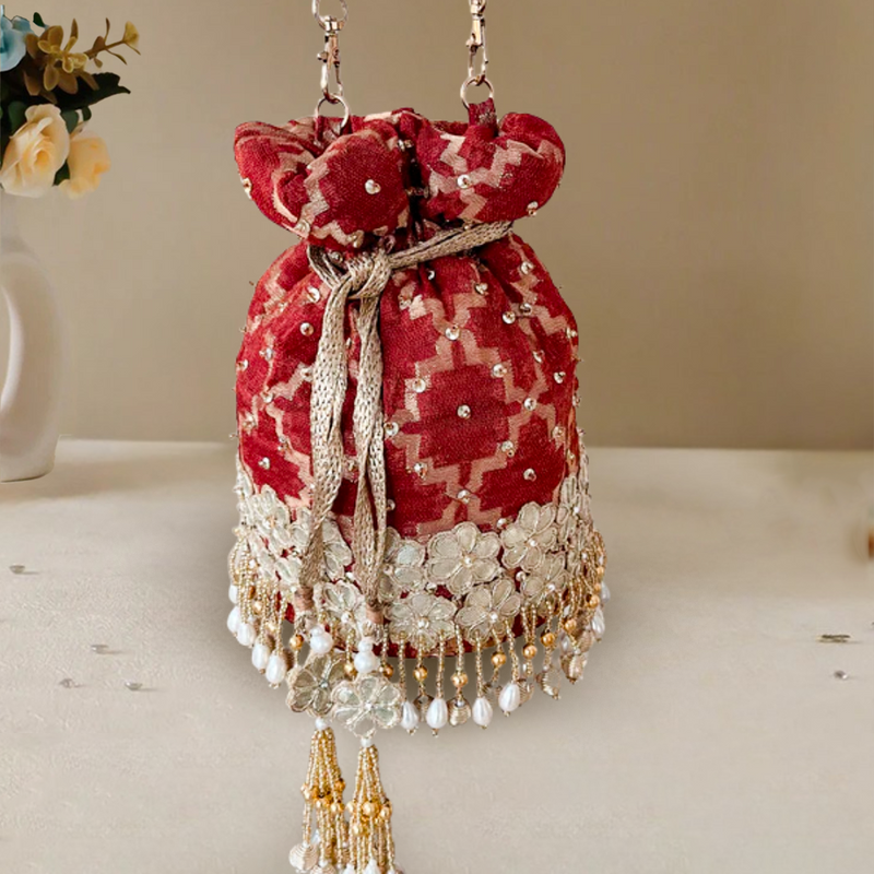 Kashi Crimson Potli