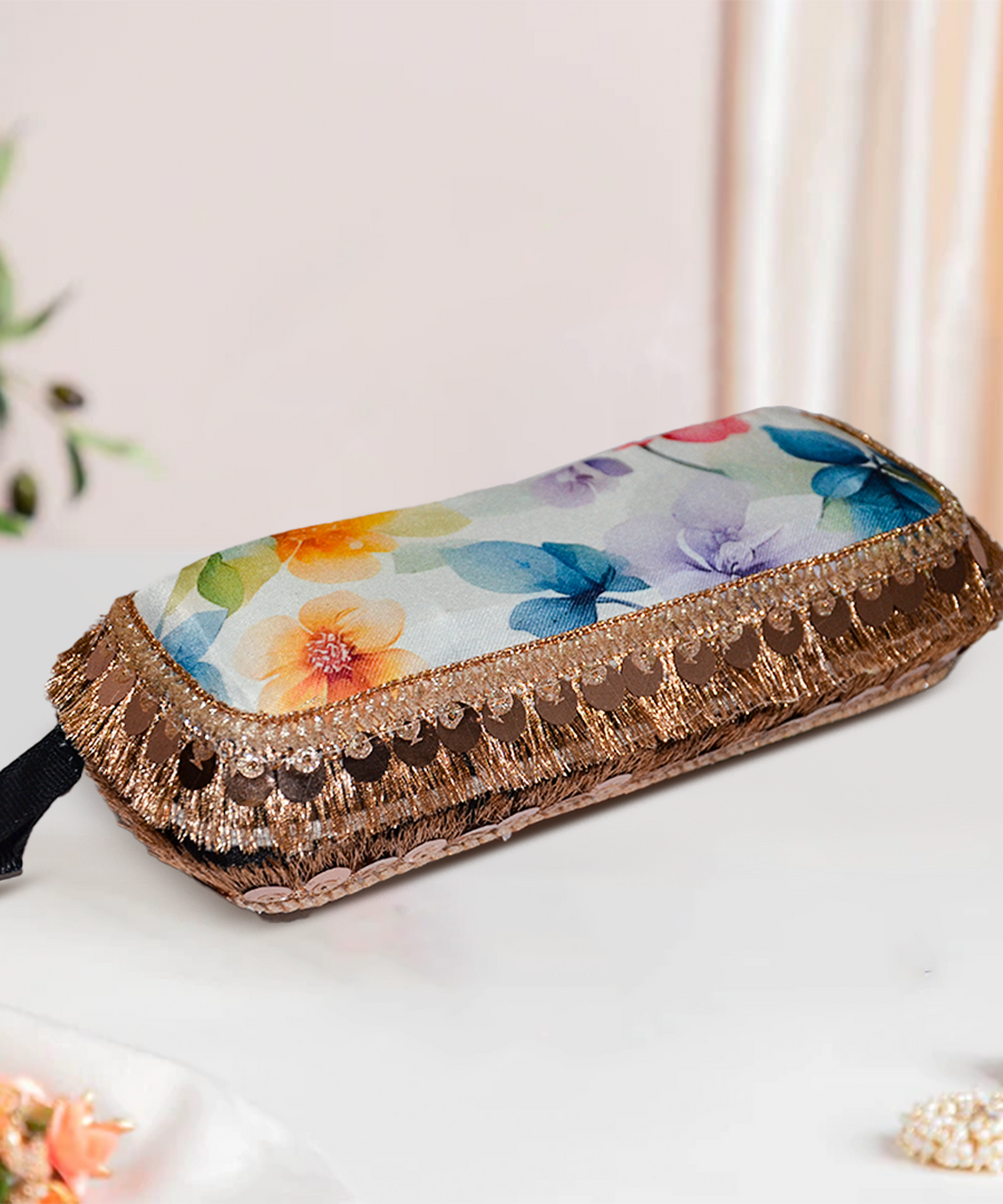 Modal Rectangular Sunglasses Case | Wite Bloom