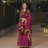 Jhankar Statement Bag | Pink