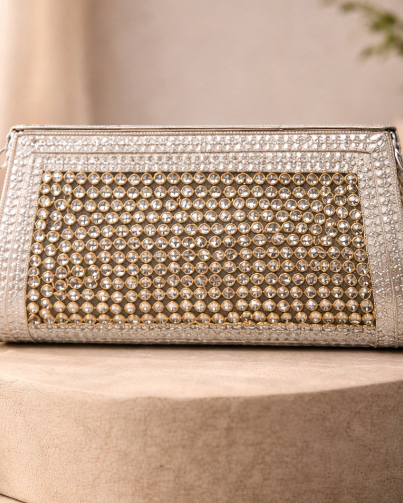 Sitara Emerald Clutch