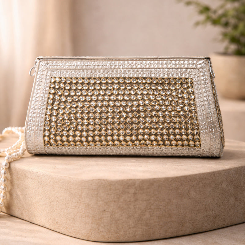 Sitara Ruby Clutch