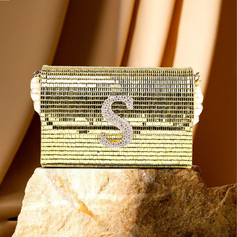 Dazzle Alphabeto - Gold - ArtFlyck