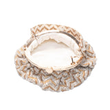 Golden-Silver Zig Zag Batua