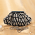 Jacquard Beige Black Batua