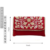 Jiya Flap | Red - ArtFlyck