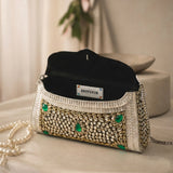 Sitara Emerald Clutch