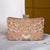 Pillow Zari Clutch | Peach