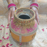 Pink & Gold Satrangi Jaago Matka