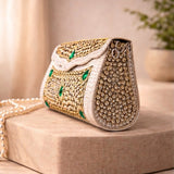 Sitara Emerald Clutch