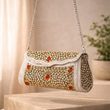 Sitara Ruby Clutch