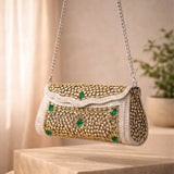 Sitara Emerald Clutch