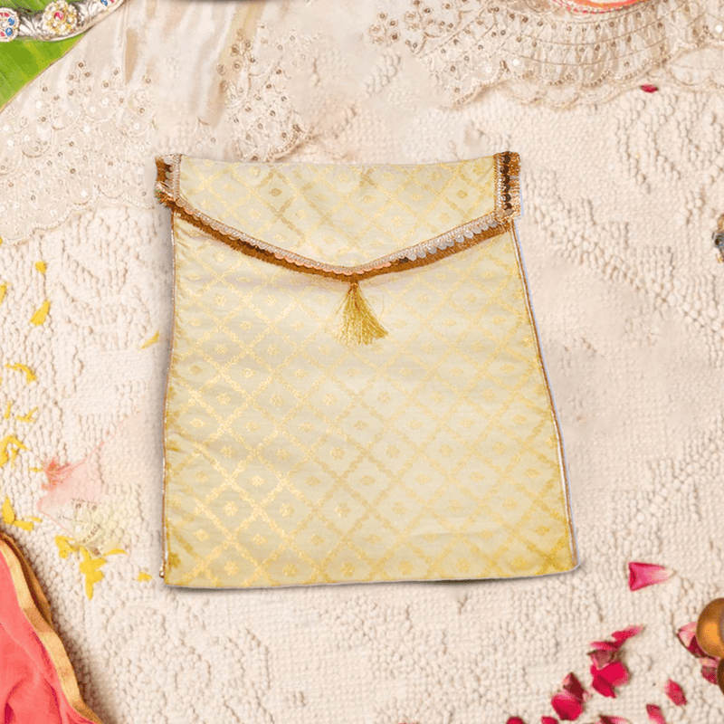 Suit / Saree Cover - Golden - Mint(Pack of 2) - ArtFlyck