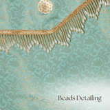 Suit / Saree Cover - Mint Pearl - ArtFlyck
