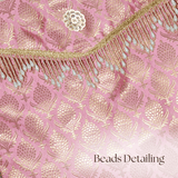 Suit / Saree Cover - Pink Pearl - ArtFlyck