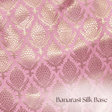 Suit / Saree Cover - Pink Pearl - ArtFlyck